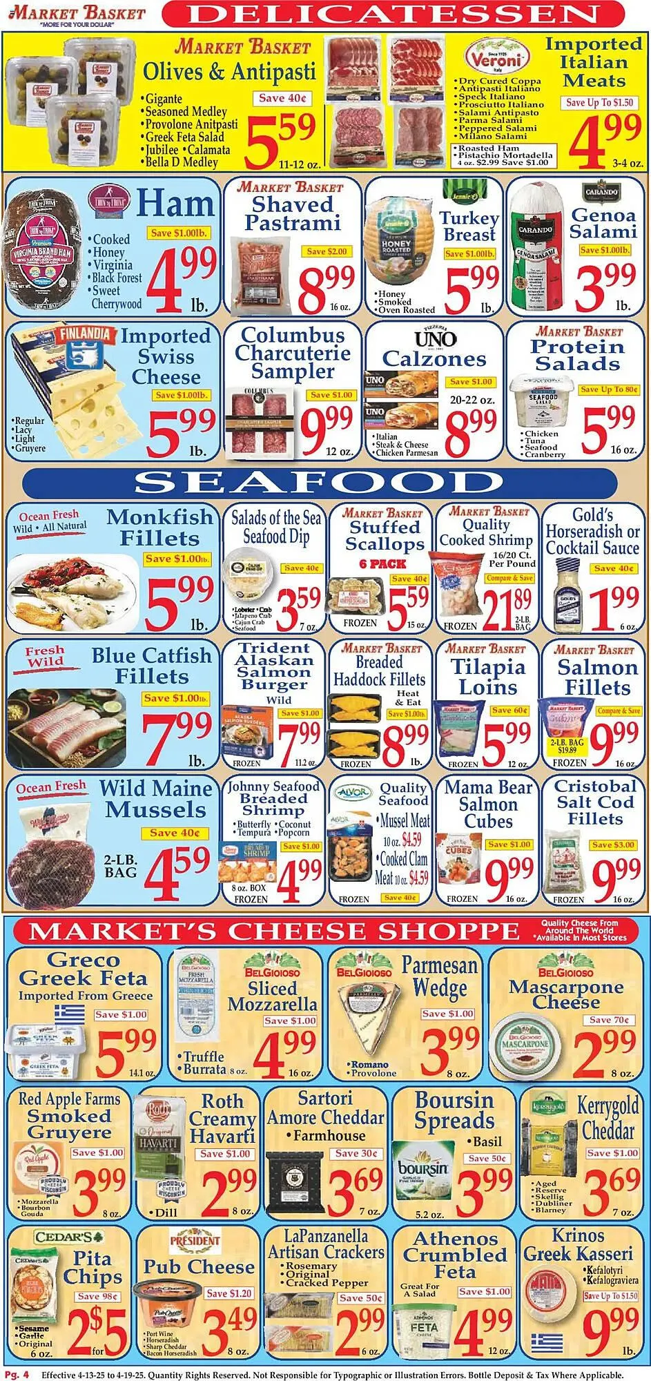 Weekly ad Market Basket Weekly Ad from April 13 to April 19 2025 - Page 4