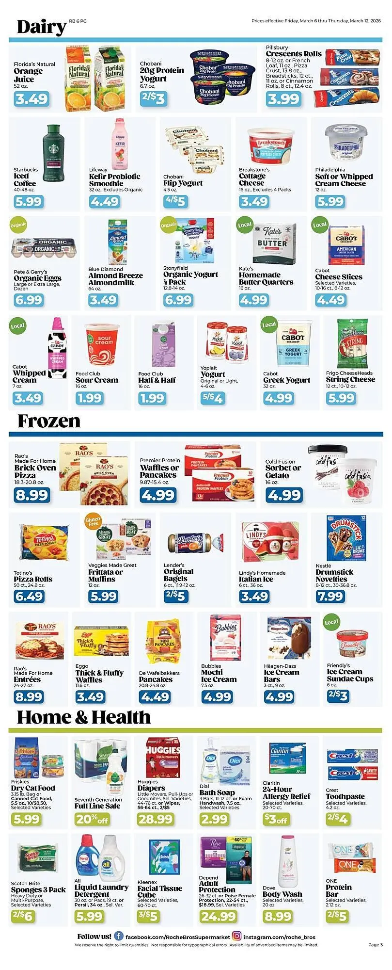 Weekly ad Roche Bros weekly ad from March 6 to March 12 2026 - Page 3