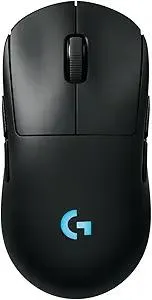 Logitech G PRO 2 Lightspeed Wireless Gaming Mouse, Right- or Left-Handed Mouse with up to 4 Customizable and Switchable Magnetic Side Buttons, 44K DPI Sensor, USB-C Charging, for PC/Mac - Black