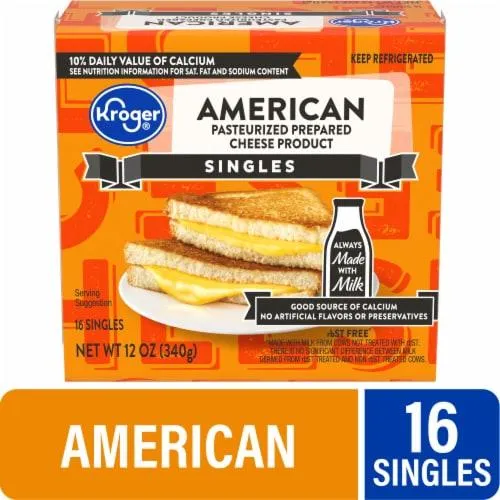Kroger® Singles American Sliced Cheese