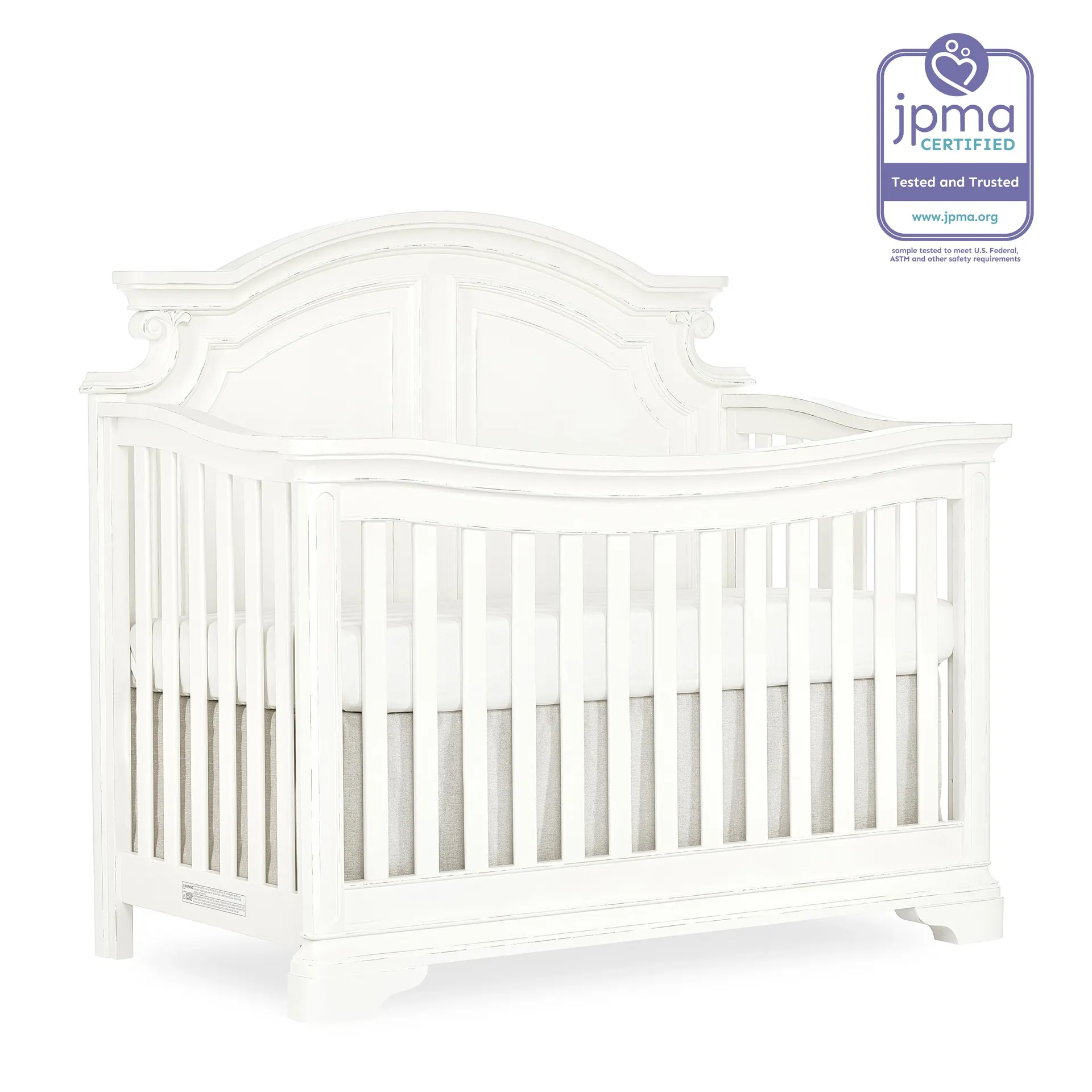 Evolur Signature Belle 5-In-1 Convertible Crib