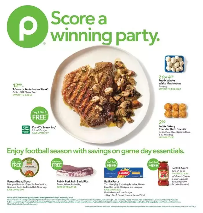 Weekly ad New offers to discover from October 3 to October 9 2024 - Page 1