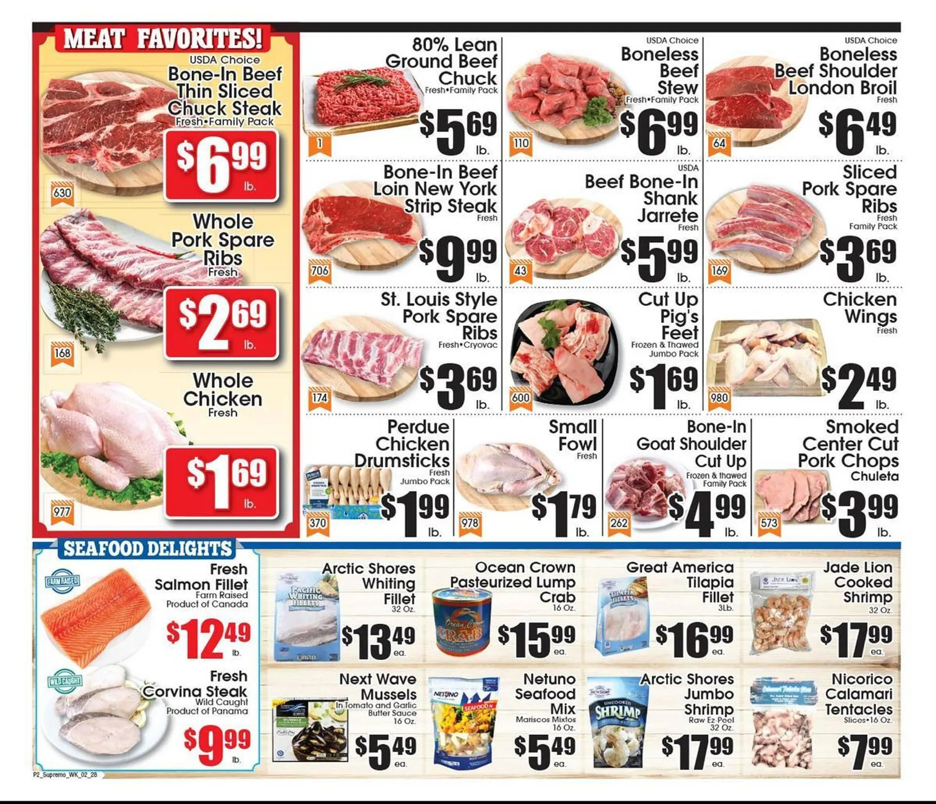 Weekly ad Supremo Foods Inc weekly ad from February 28 to March 6 2026 - Page 2