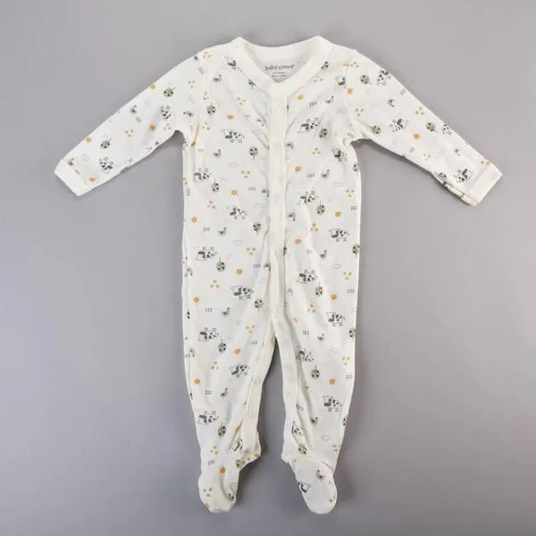 Baby Unisex (NB-9M) baby views® Farm Footie