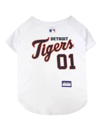 Pets First MLB Jersey, Detroit Tigers, Extra Small