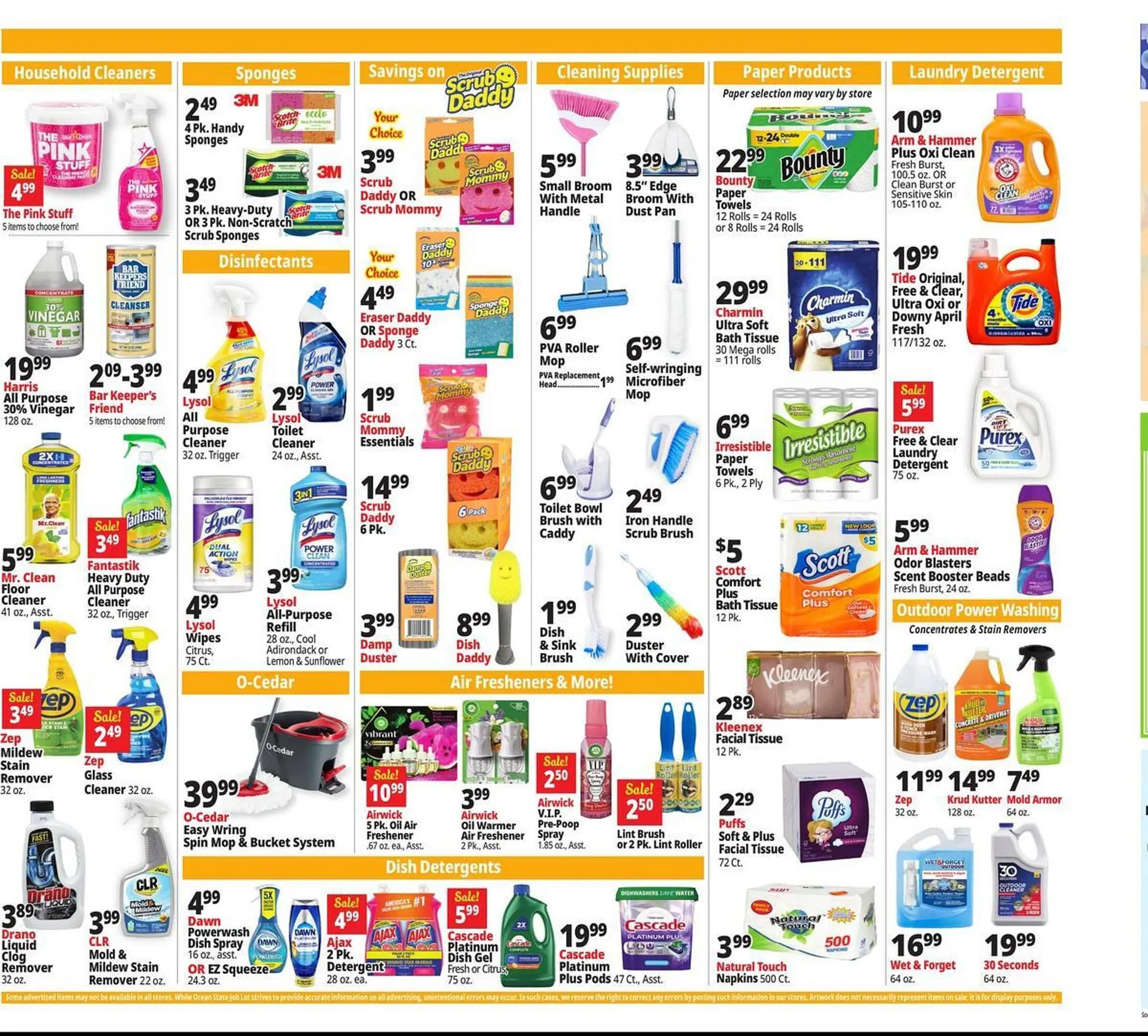 Weekly ad Ocean State Job Lot flyer from March 26 to April 1 2026 - Page 19