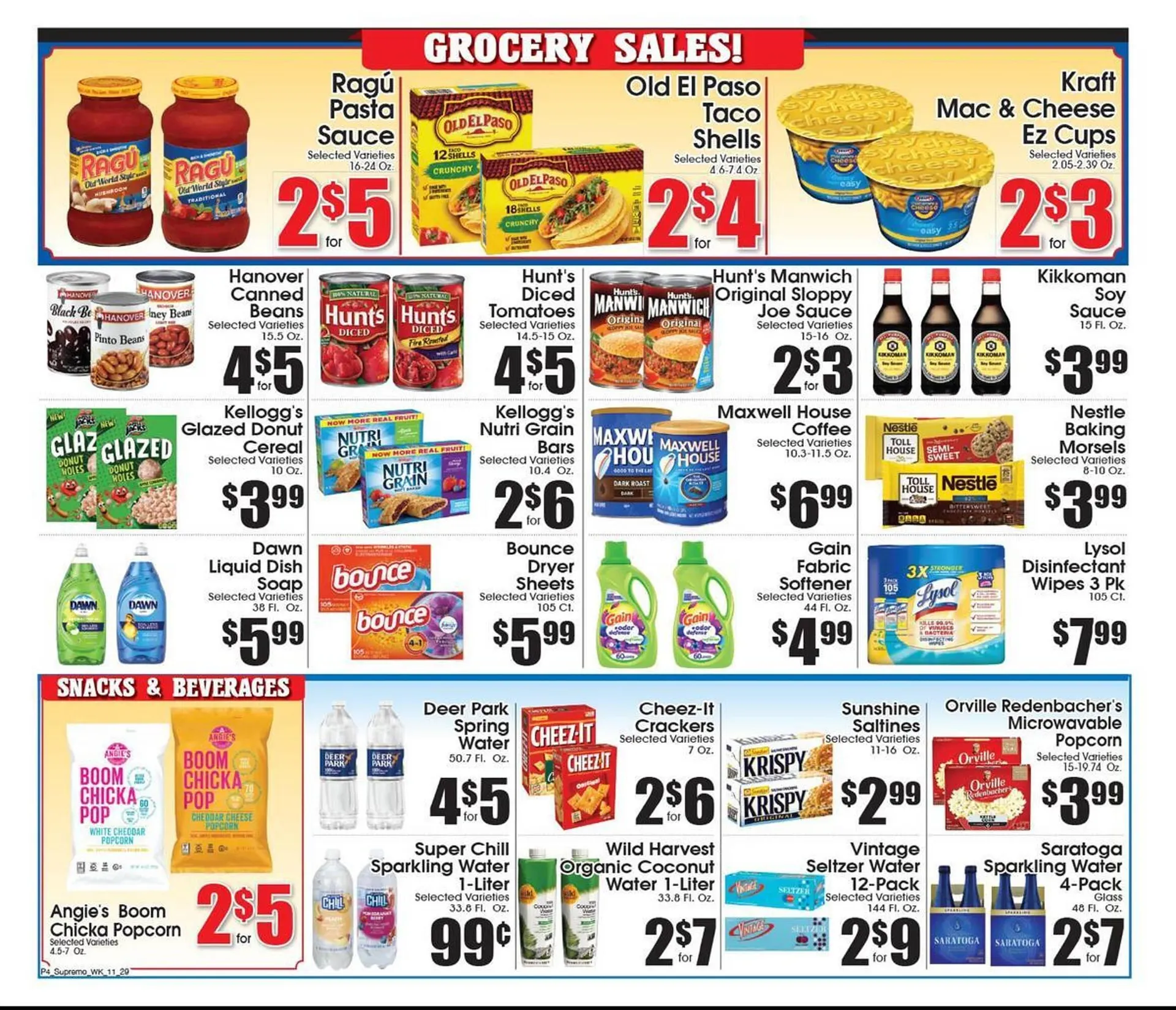 Weekly ad Supremo Foods Inc weekly ad from November 29 to December 5 2025 - Page 4