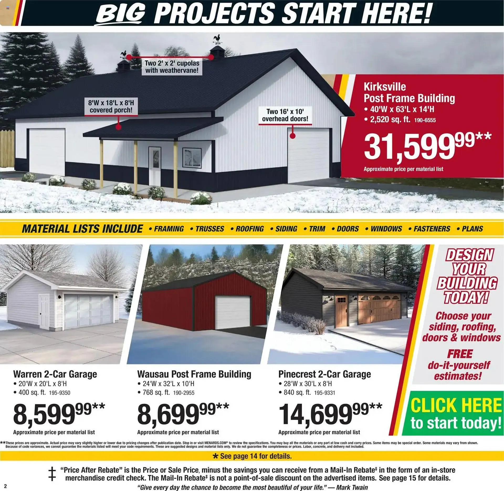 Weekly ad Menards weekly ad from January 11 to January 24 2026 - Page 2
