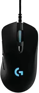 Logitech G403 Prodigy RGB Gaming Mouse – 16.8 Million Color Backlighting, 6 Programmable Buttons, Onboard Memory, Up to 12,000 DPI (Renewed)