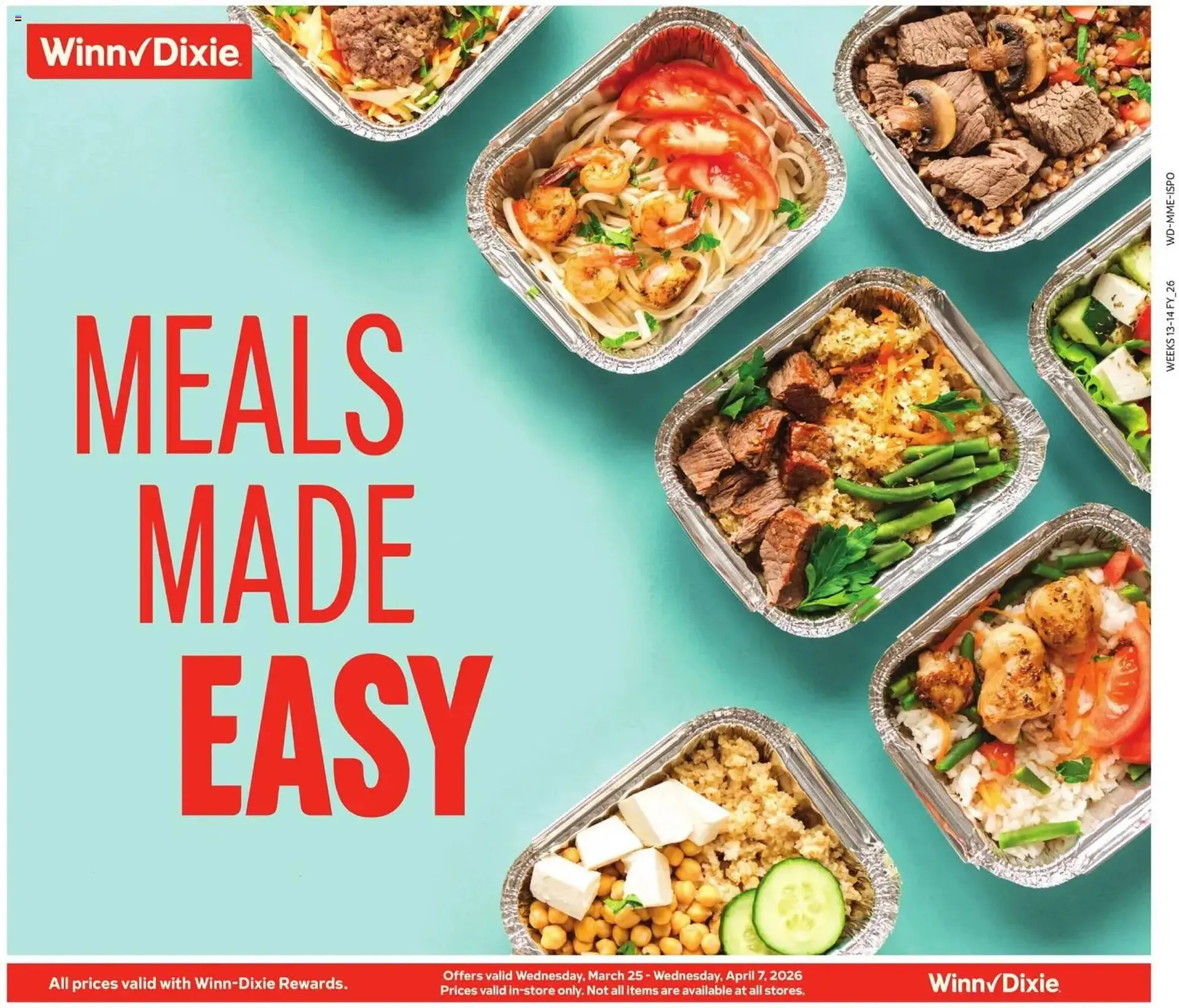 Weekly ad Winn Dixie weekly ad from March 25 to April 7 2026 - Page 1