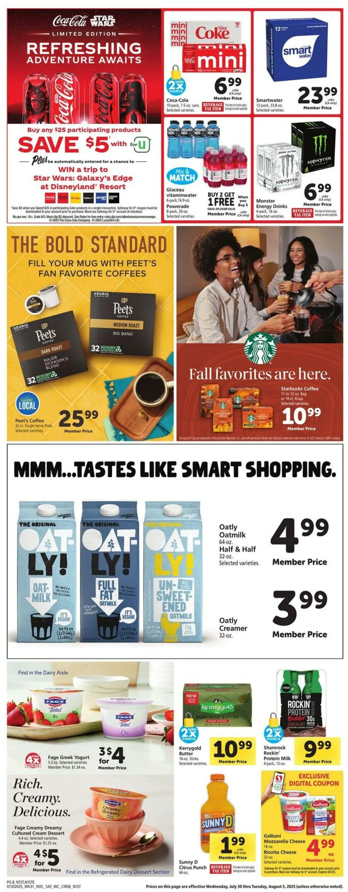 Weekly ad Safeway Current weekly ad from July 30 to August 5 2025 - Page 8