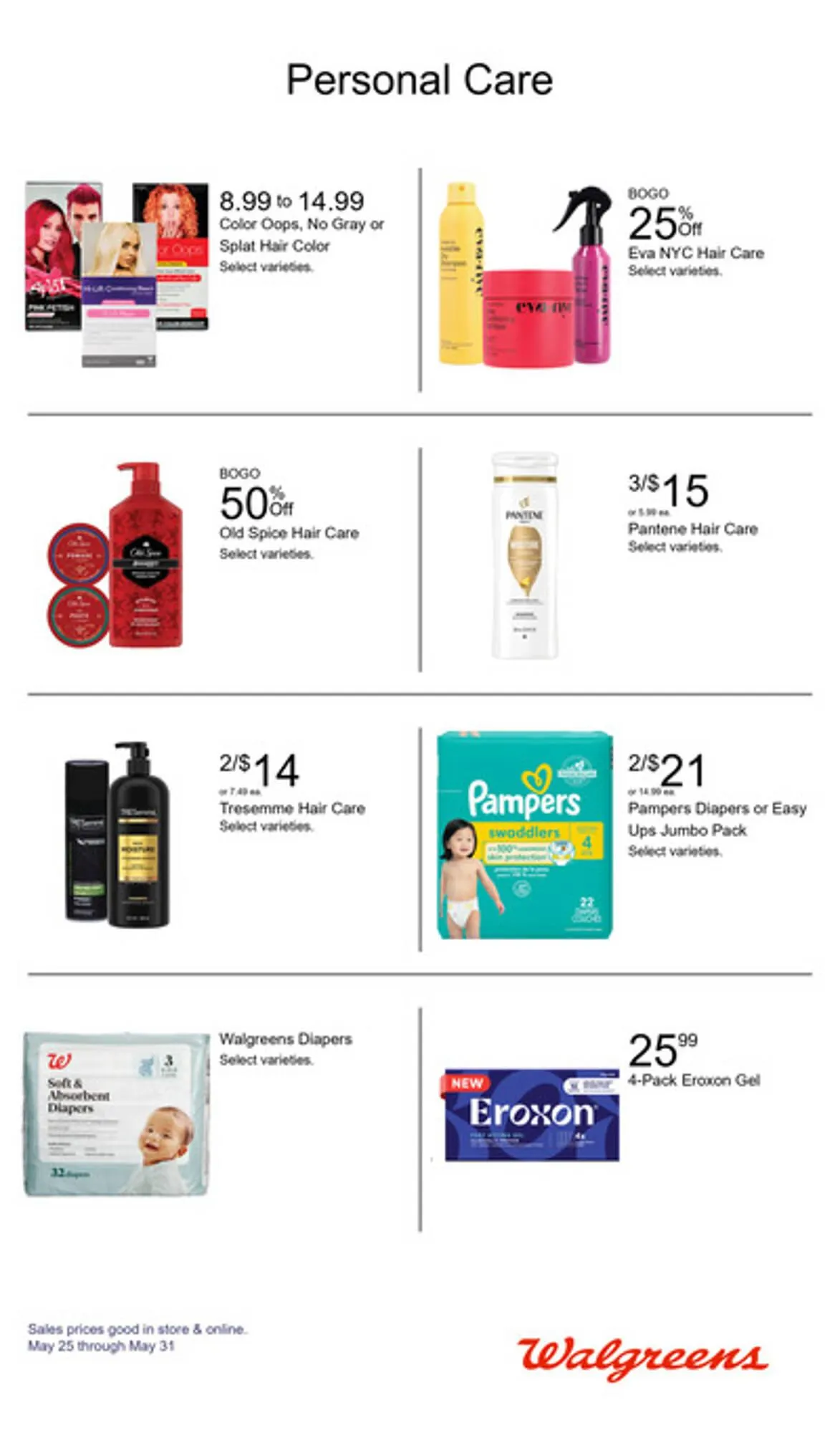 Weekly ad Walgreens Weekly Ad from May 25 to May 31 2025 - Page 21