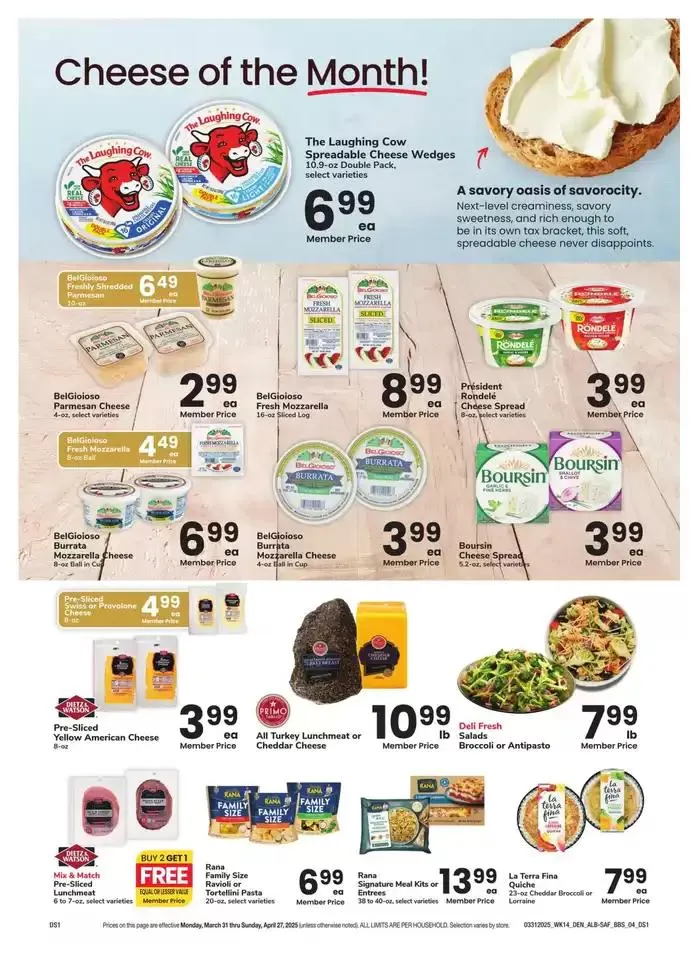 Weekly ad Albertsons - Denver - BBS from March 31 to April 27 2025 - Page 4