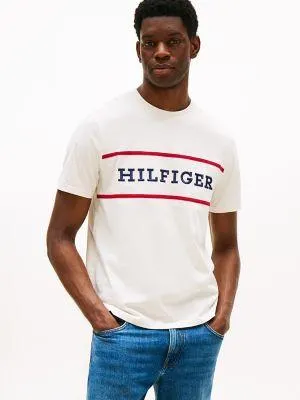 Embroidered Hilfiger Logo T-Shirt