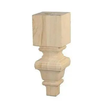 Classic 10 Inch Square Furniture Leg