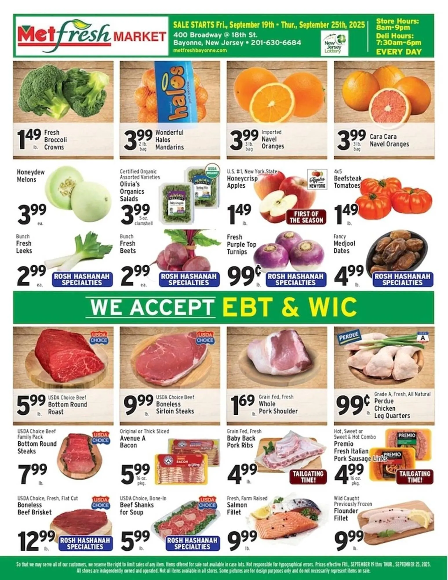 Weekly ad Met Foodmarkets weekly ad from September 19 to September 25 2025 - Page 1