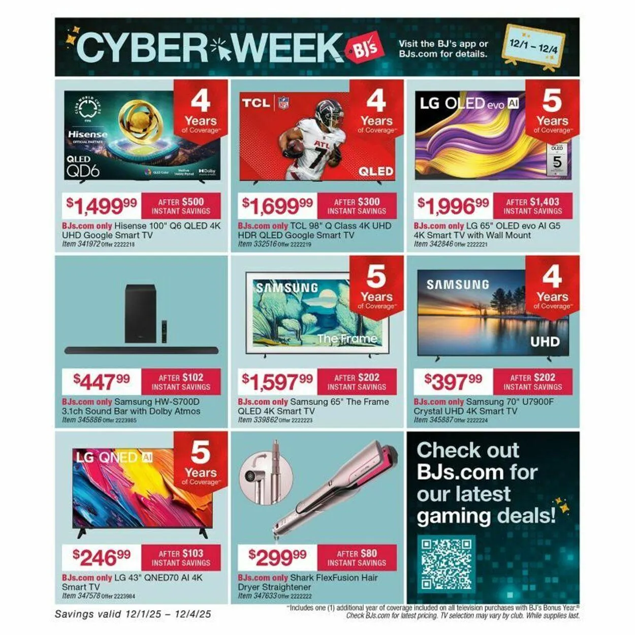 Weekly ad BJ's from November 20 to December 4 2025 - Page 52