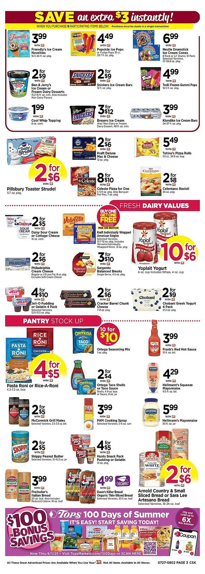 Weekly ad Tops Weekly Ad from July 27 to August 2 2025 - Page 3