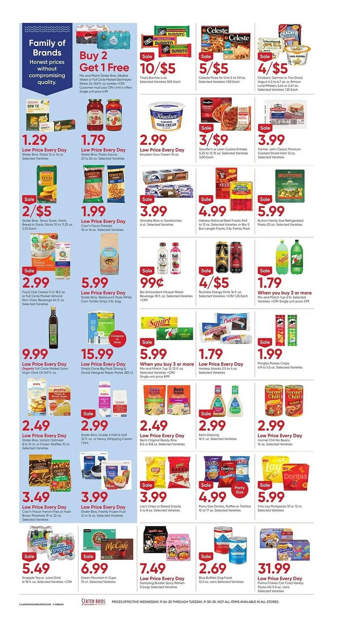 Weekly ad Stater Bros weekly ad from September 24 to September 30 2025 - Page 2