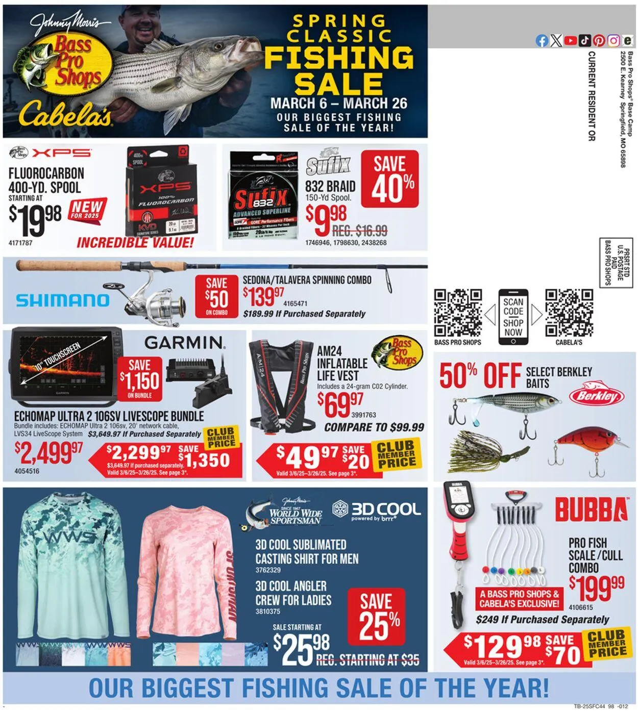Weekly ad Bass Pro Current weekly ad from March 6 to March 26 2025 - Page 44