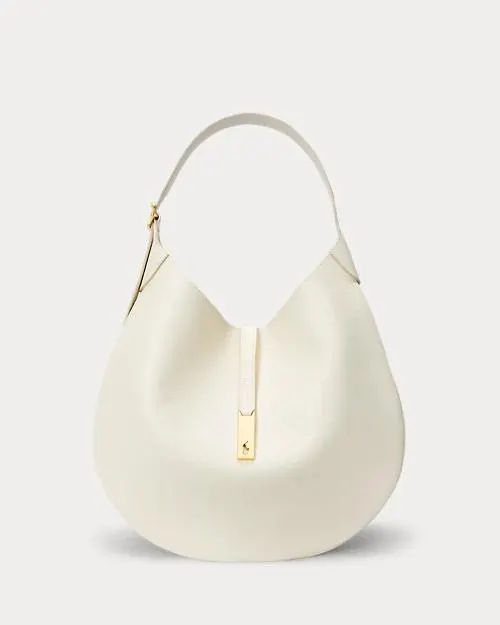 Polo ID Leather Large Shoulder Bag