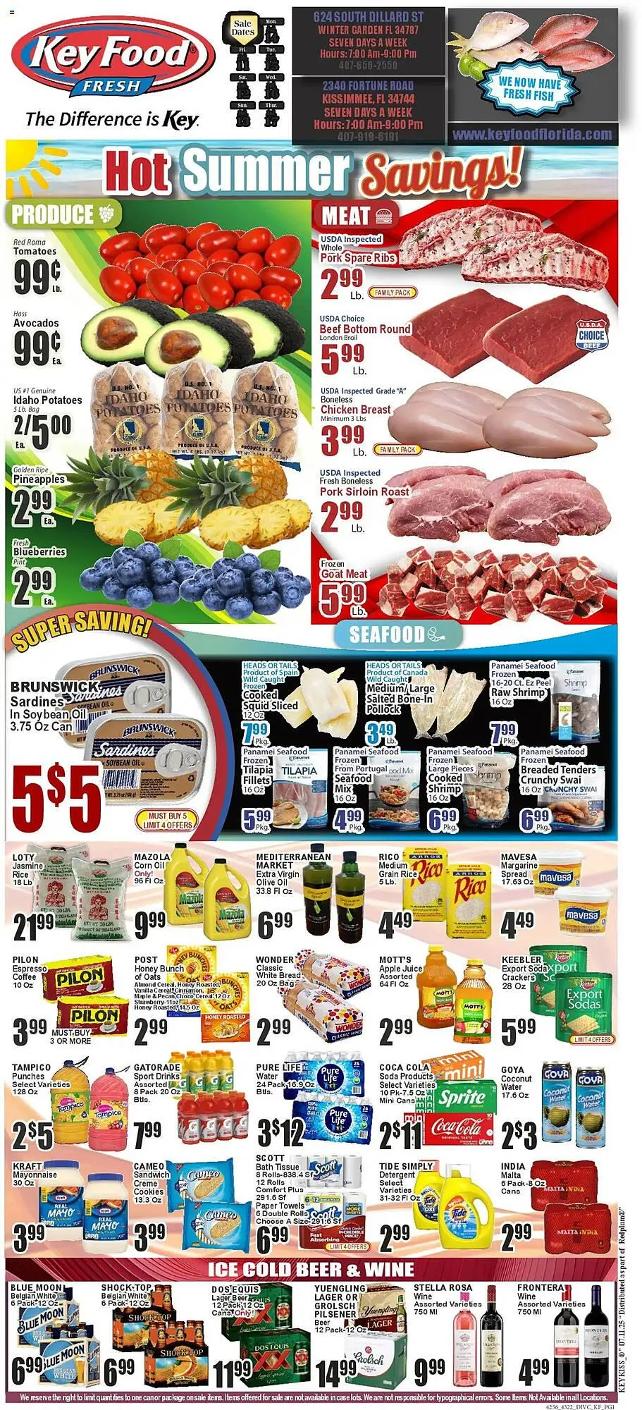 Weekly ad Key Food Weekly Ad from July 11 to July 17 2025 - Page 1
