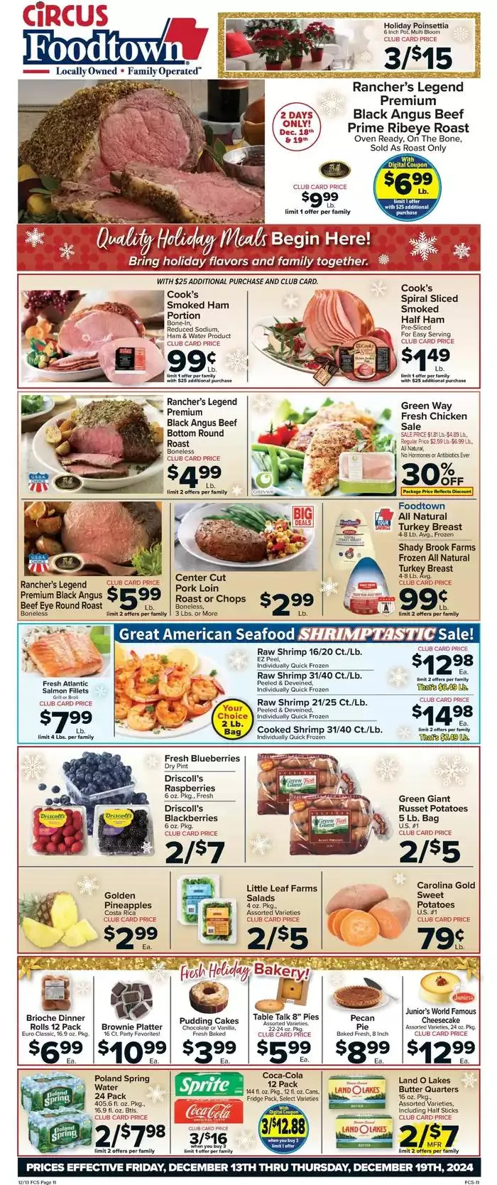 Weekly ad Great offer for bargain hunters from December 13 to December 19 2024 - Page 1