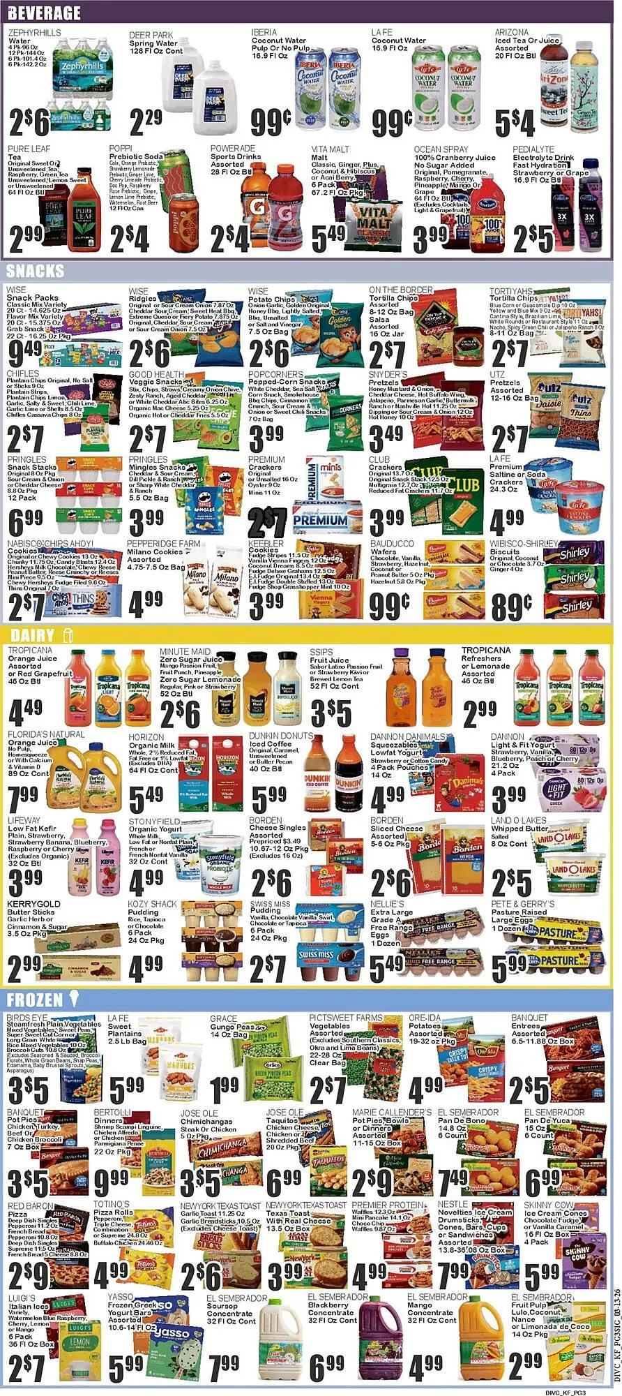 Weekly ad Food Universe circular from March 13 to March 19 2026 - Page 3