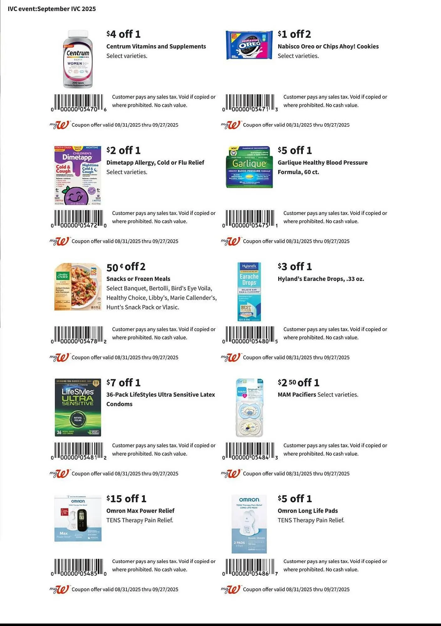 Weekly ad Walgreens weekly ad from August 31 to September 27 2025 - Page 2