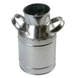Galvanized Metal Milk Can