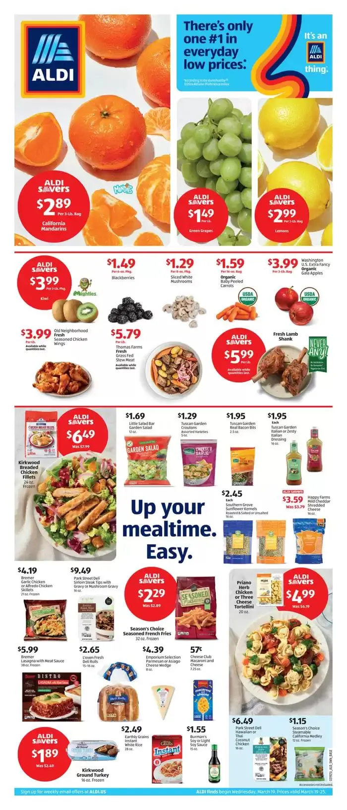 Weekly ad Exclusive deals and bargains from March 19 to March 25 2025 - Page 1