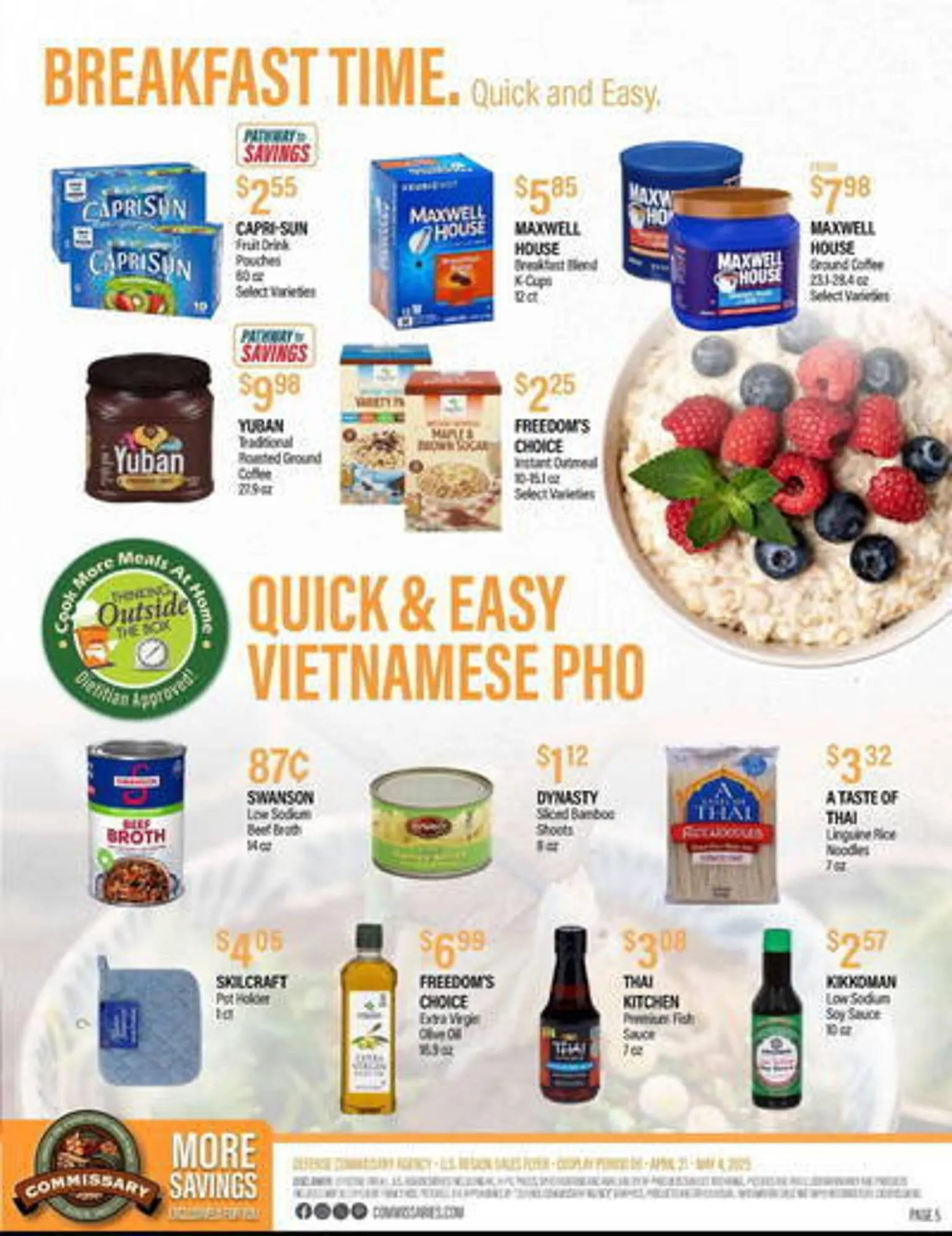 Weekly ad Commissary Weekly Ad from April 21 to May 4 2025 - Page 5