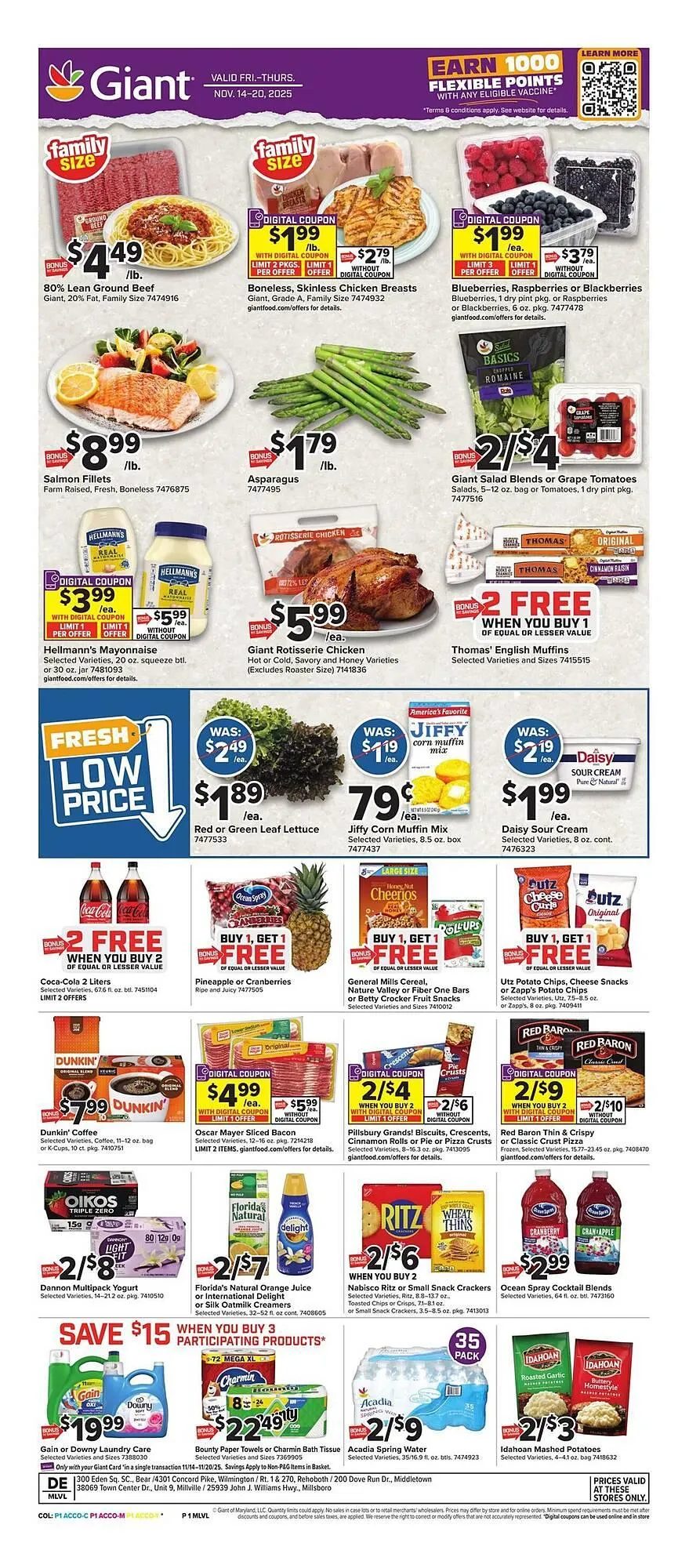 Weekly ad Giant Food weekly ad from November 14 to November 20 2025 - Page 3