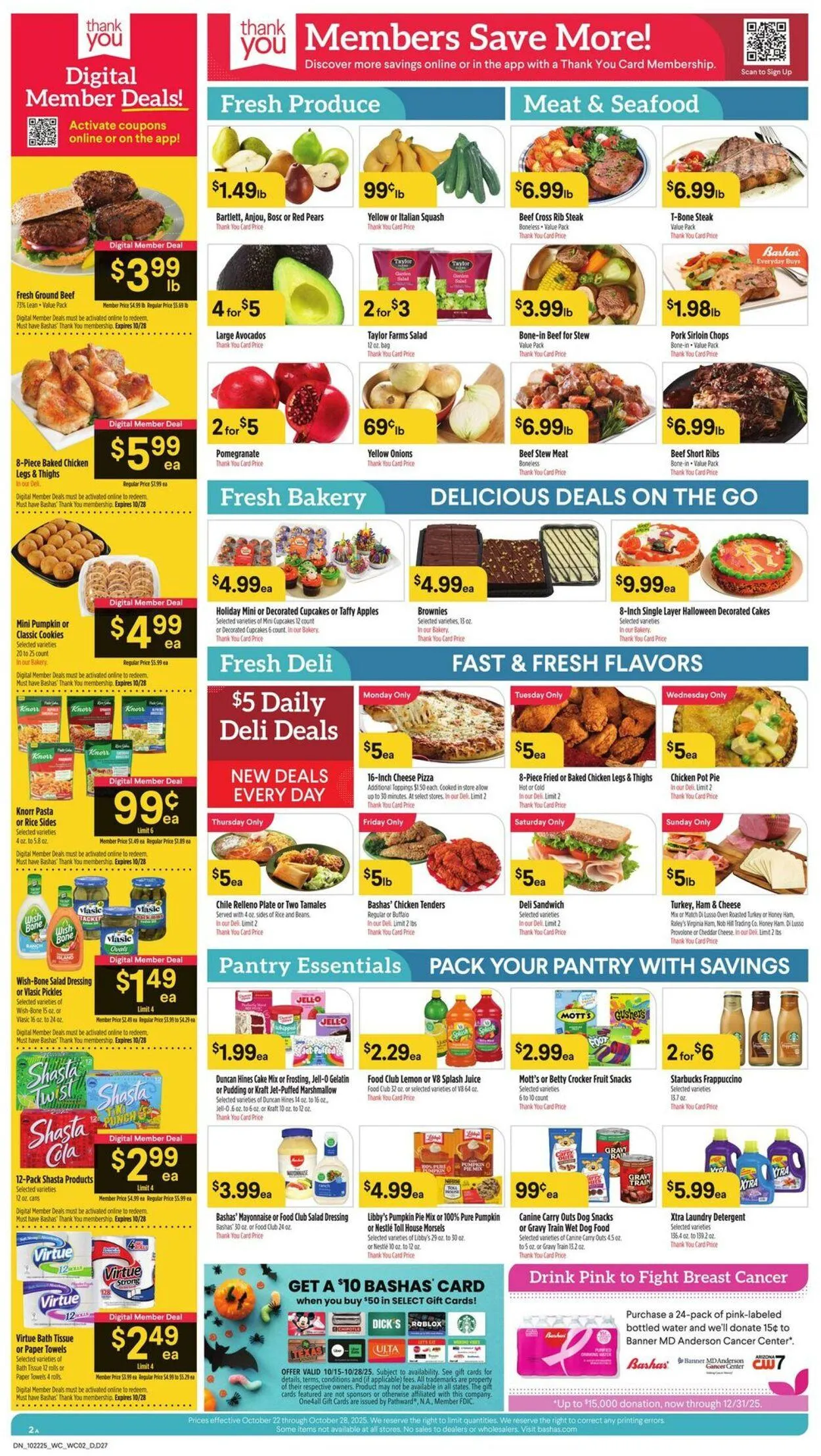 Weekly ad Bashas Current weekly ad from October 22 to October 28 2025 - Page 2