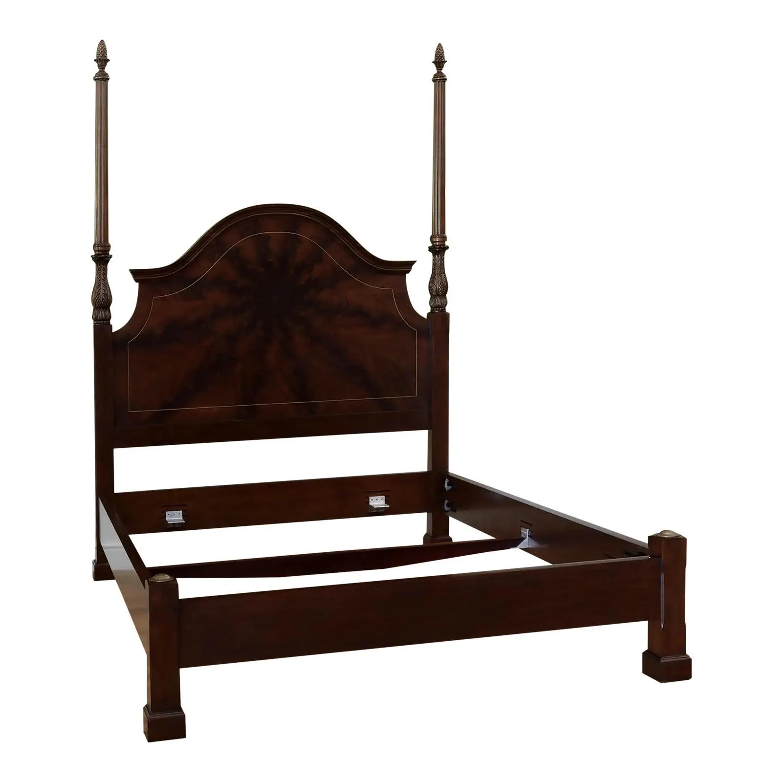 Mahogany Queen Bed, Traditional Mahogany Queen Poster Bed