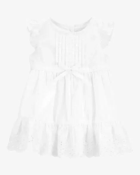 Baby Textured Eyelet Dress