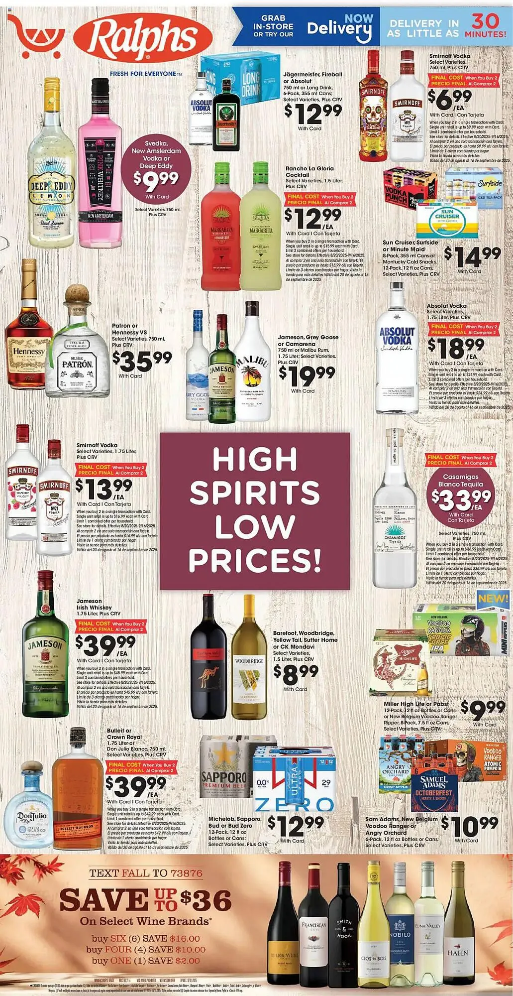 Weekly ad Ralphs weekly ad from August 27 to September 3 2025 - Page 1