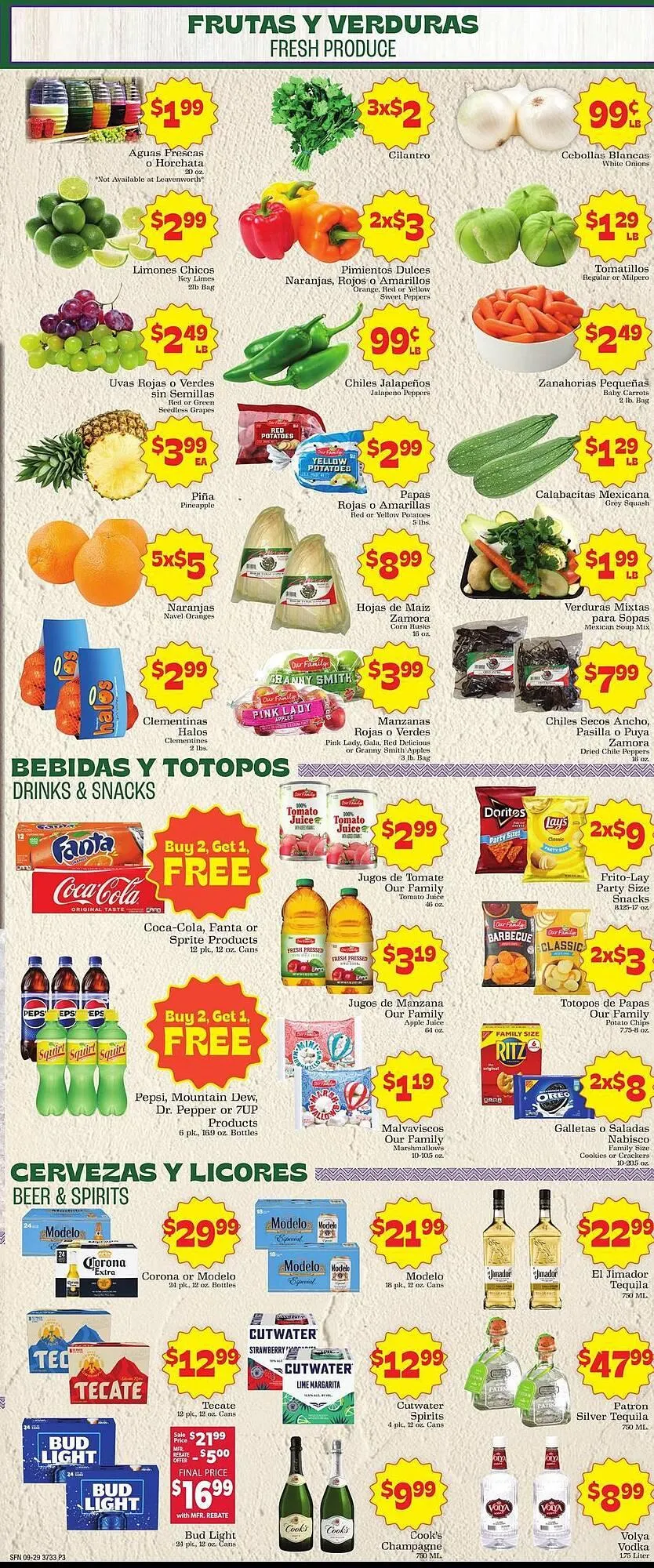 Weekly ad Supermercado Nuestra Familia weekly ad from September 28 to October 4 2025 - Page 3