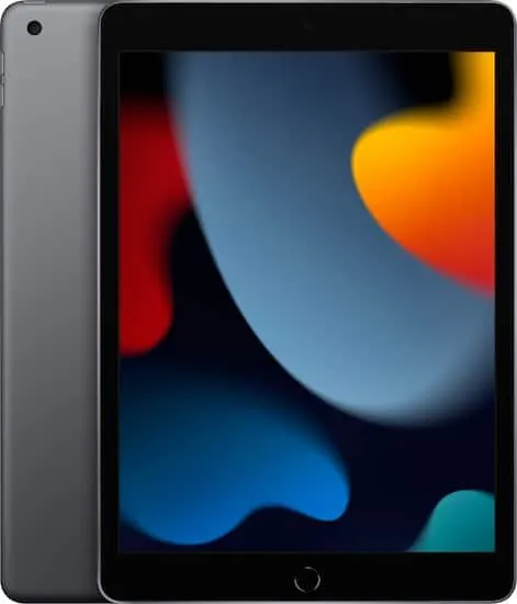 Package - Apple - Apple iPad (Latest model) - Space Gray + 2 more items