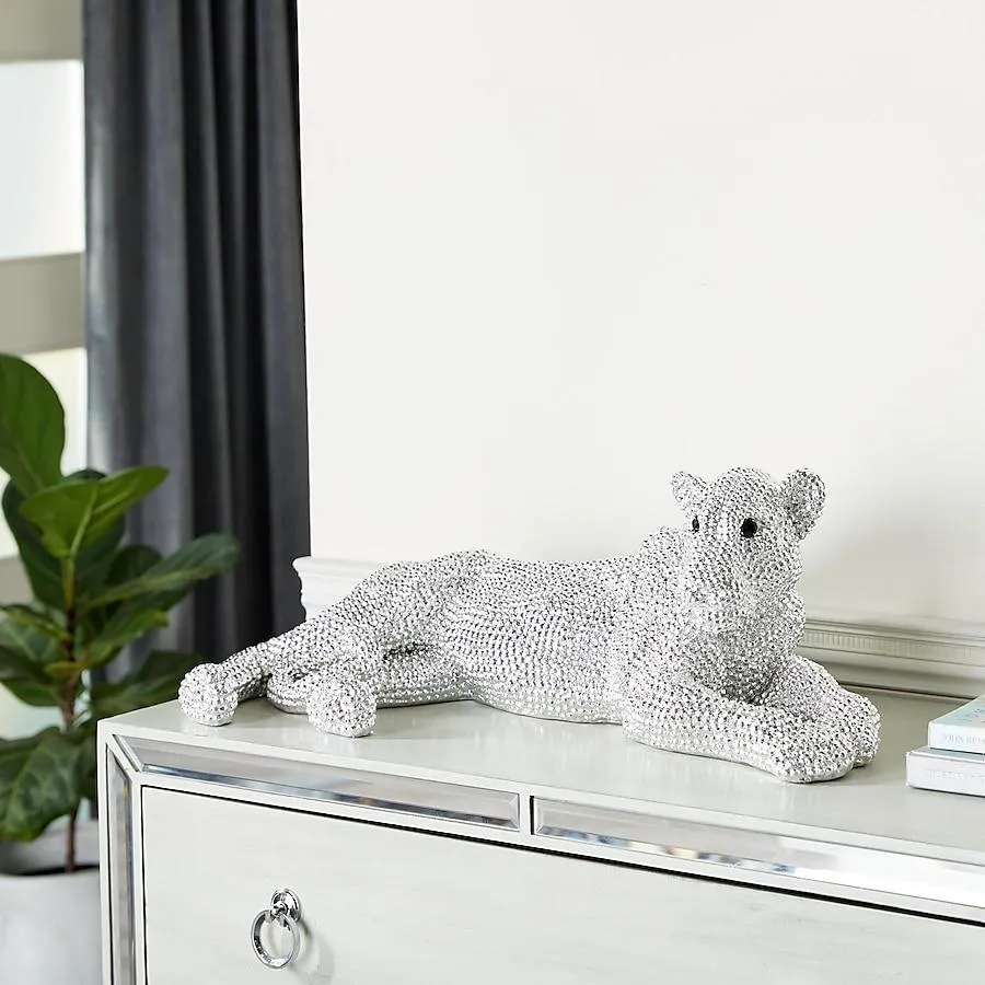 Grayson Lane White Stone Glam Sculpture