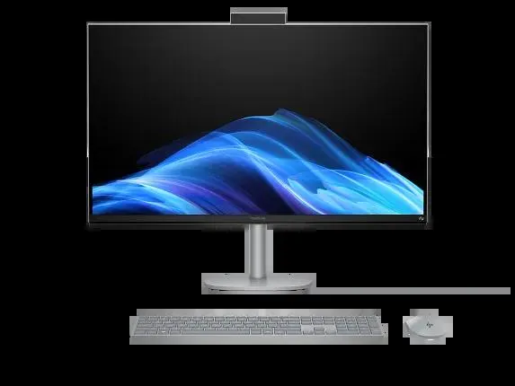 HP OmniStudio X All-in-One Desktop Next Gen AI 32-c1075t PC, Windows 11 Home, 31.5", Intel® Core™ Ultra 7, 16GB RAM, 1TB SSD, 4K UHD, Meteor silver