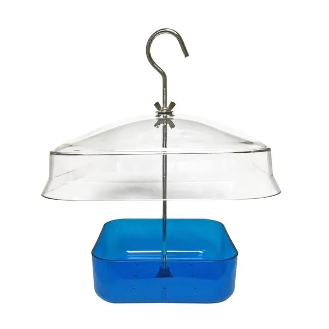 Backyard Glory Plastic Hanging Hopper Bird feeder - 1-lb