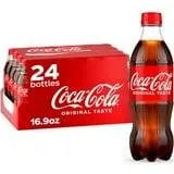 Coca-Cola Soda Soft Drink, 16.9 fl. oz., 24 pk.