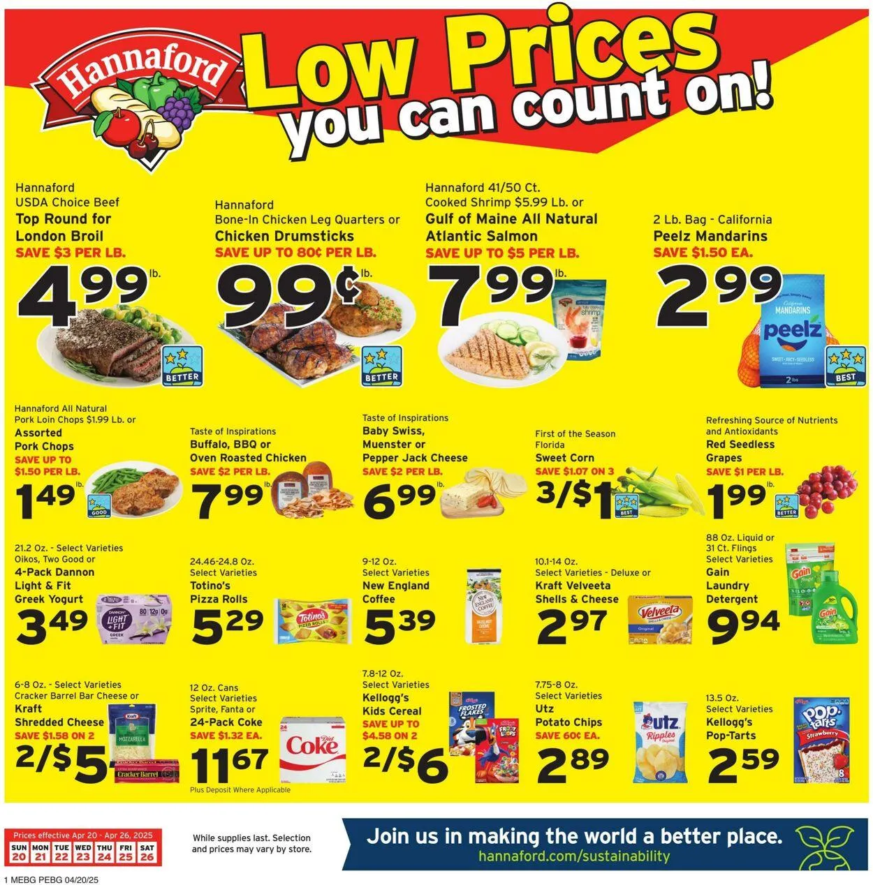 Hannaford Current weekly ad - 1