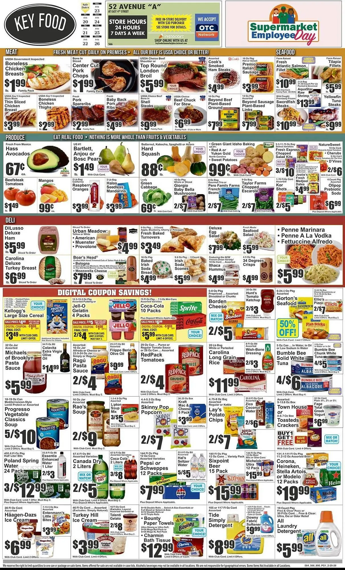 Key Food circular - 1