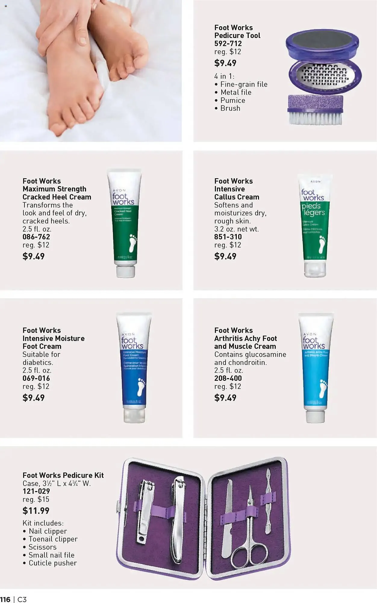 Weekly promotion Avon weekly ad spanning from January 28 to March 11 2026 - Page 116 for Catalogue 365