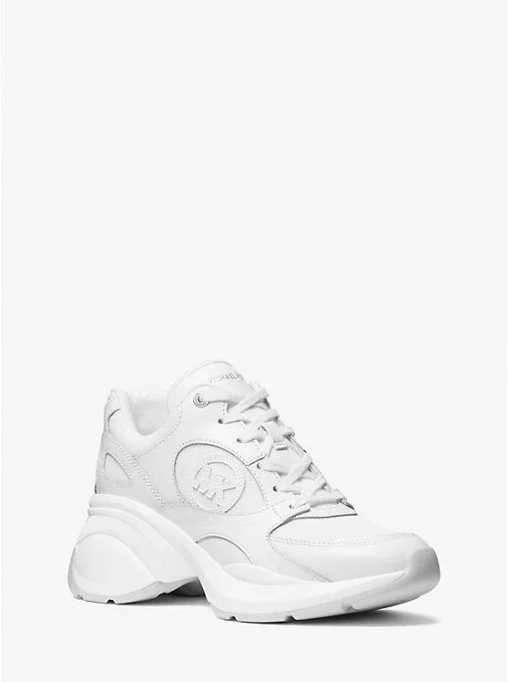 Zuma Leather and Mesh Trainer