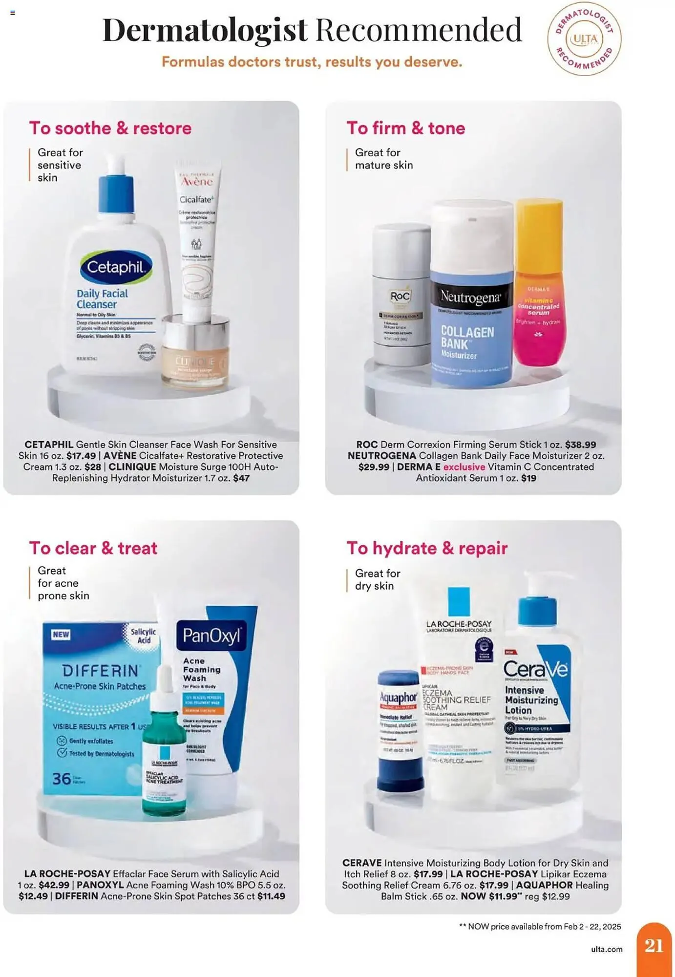 Weekly ad Ulta Beauty Weekly Ad from February 2 to February 22 2025 - Page 21