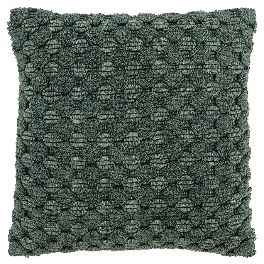 Rizzy Home 20-in x 20-in olive green Square Indoor Decorative Pillow
