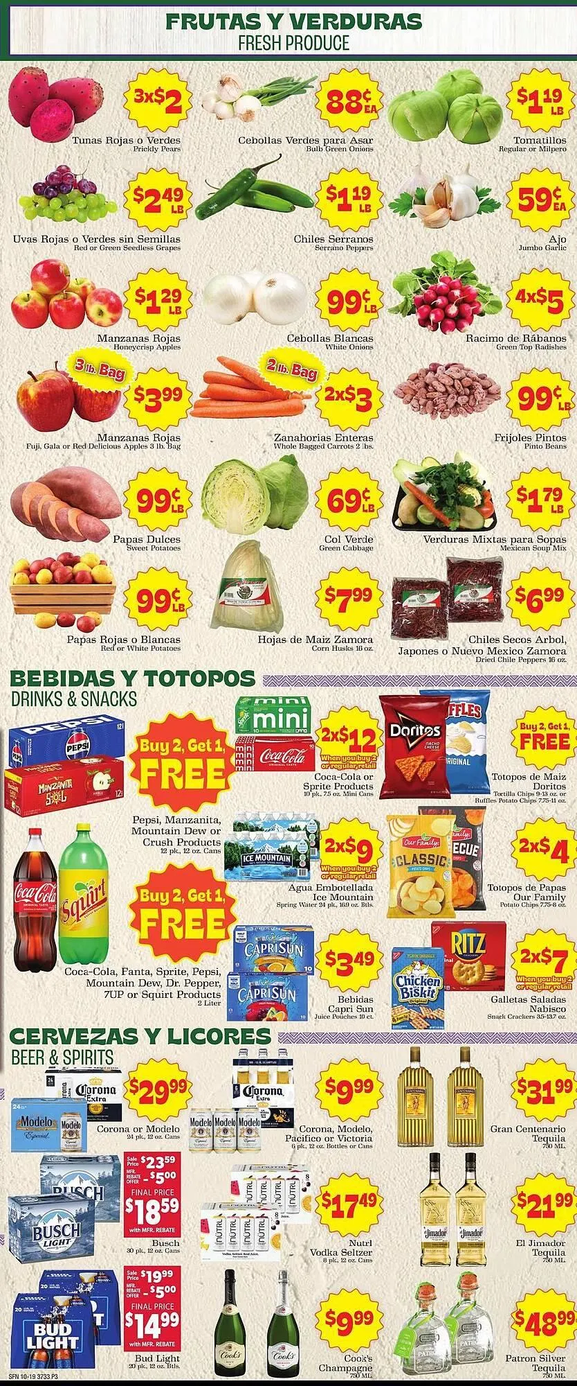 Weekly ad Supermercado Nuestra Familia weekly ad from October 19 to October 25 2025 - Page 3